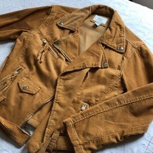 🍂 corduroy biker jacket 🍂